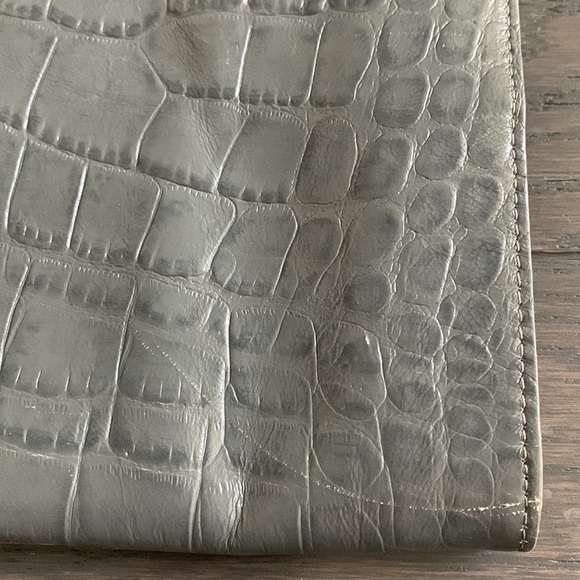 Michael Kors Gray Clutch/Shoulder Purse - Picture 6 of 10